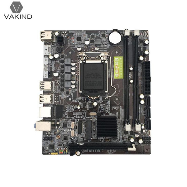 VAKIND P55 Motherboard DDR3 LGA 1156 USB2.0 6 Channel High Performance Mainboard for intel i3 i5 i7