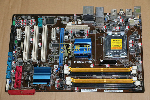 Free shipping original motherboard mainboard for ASUS P5QL PRO DDR2 LGA 775 USB2.0 16GB desktop motherboards