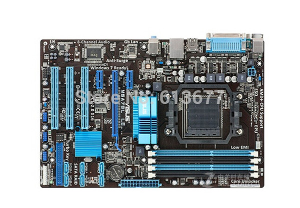 original Free shipping motherboard asus M5A78L LE DDR3 Socket AM3/AM3+ support 32G RAM free shipping