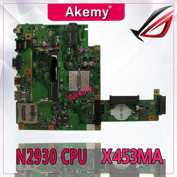 Akemy X453MA Motherboard N2930 CPU For ASUS X453MA X403M F453M Laptop motherboard Mainboard