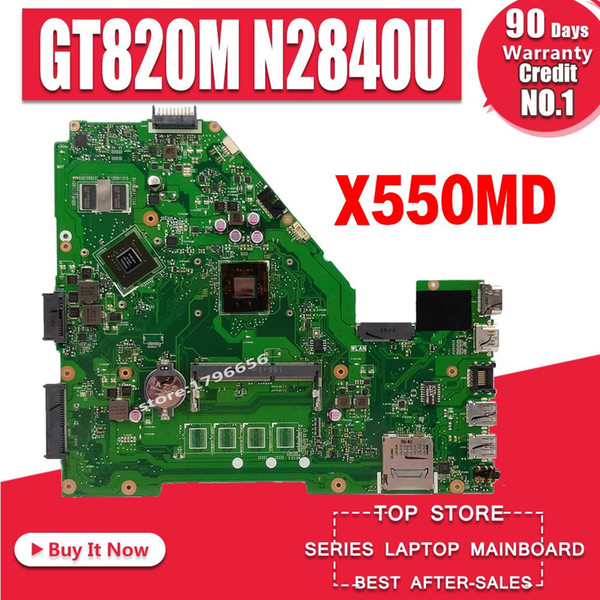 X550MD REV 2.0 GT820M 2GB mainboard for ASUS X550M X552M Y582M X550MD X550MJ X552M Motherboard N2840 CPU 2.167 GHZ