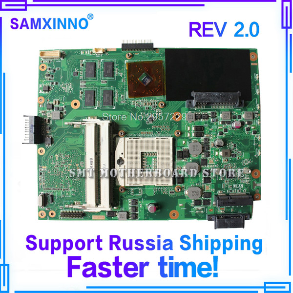 K52JR Motherboard 512M-REV:2.0 RAM For ASUS K52JU X52J A52J K52J laptop Motherboard K52JT Mainboard K52JR test ok