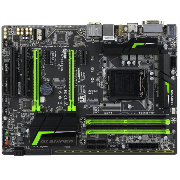 LGA1151 For Gigabyte GA-G1.Sniper B7 Original Used Desktop B150 Motherboard G1.Sniper B7 DDR4 USB3.0 SATA3