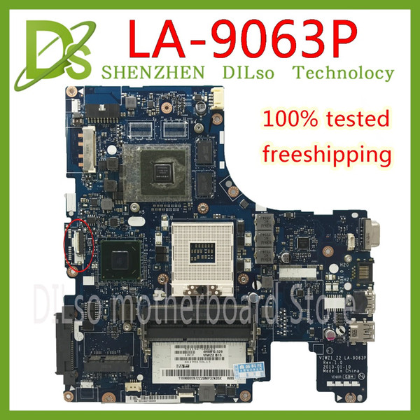 KEFU LA-9063P For Lenovo Z500 laptop motherboard VIWZ1-Z2 LA-9063P Z500 with GT740M original motherboard 100% Test work