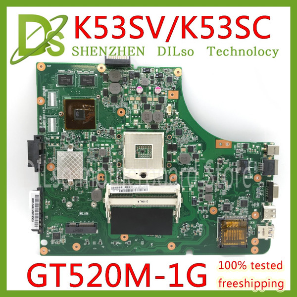 KEFU K53SV Laptop Motherboard K53SV REV 3.0/3.1 Fit For ASUS K53SC A53S X53S P53S K53SJ K53SC Notebook