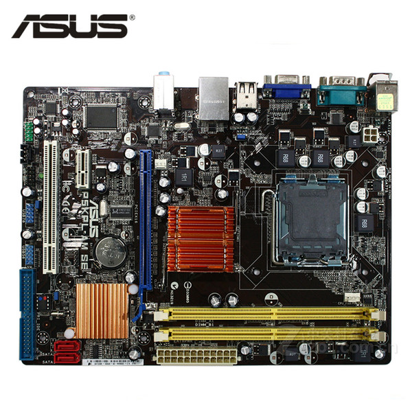 ASUS P5KPL-AM SE Motherboard LGA 775 DDR2 4GB For Intel G31 P5KPL-AM SE Desktop Mainboard Systemboard SATA II PCI-E X16 Used