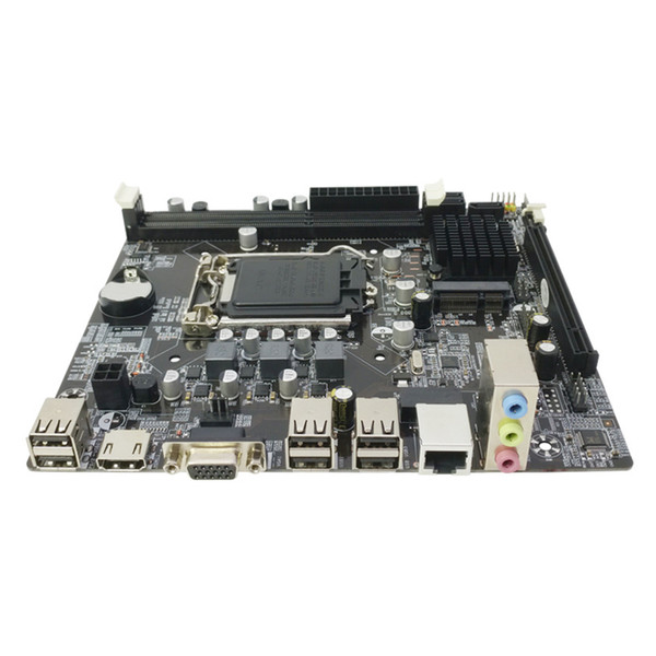 Durable Desktop High Compatibility Interface H61 Memory Slots Computer Motherboard USB2.0 Upgrade CPU Practical DDR3 1155 Pin