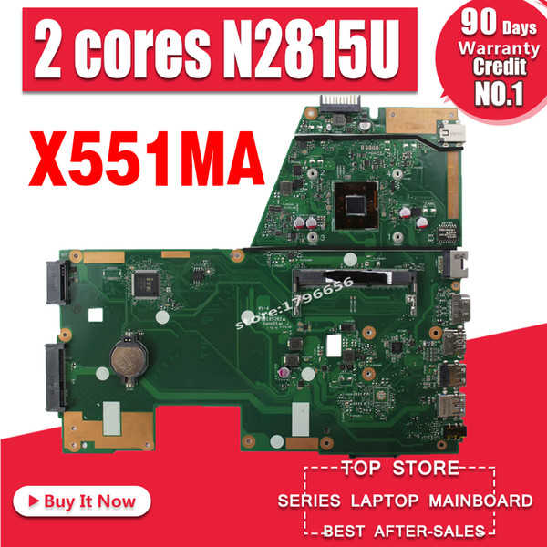 X551MA Motherboard N2815U For ASUS F551MA X551MA R512MA laptop Motherboard Mainboard test ok