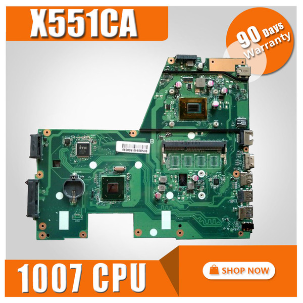 X551CA Motherboard 1007u CPU REV 2.2 For ASUS X551CAP X551CA X551C Laptop motherboard Mainboard