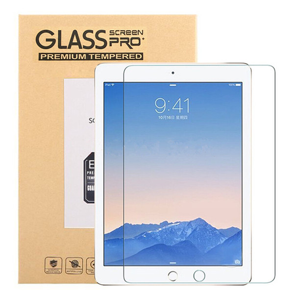 Ipad Pro Tempered Glass Screen Protector for iPad Pro 12.9 Apple Pencil Compatible 2.5D Safe Round Edge Anti-Scratch with Retail Box-YH0303