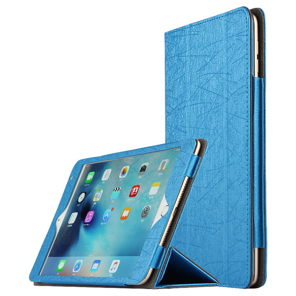 Wire series Case For iPad Air 2 9.7 inch PU Leather Smart cover case For iPad 6 9.7