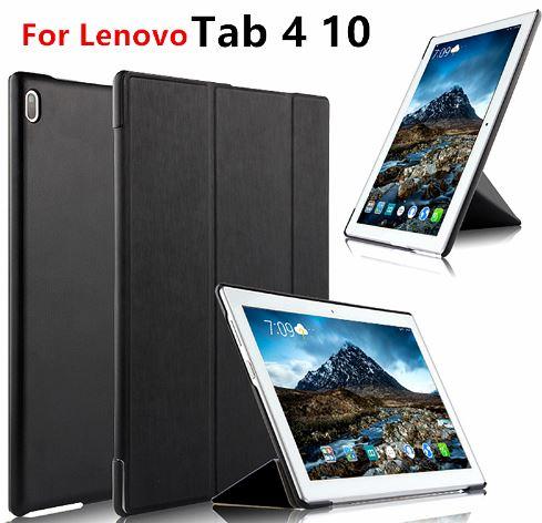 Case For Lenovo Tab 4 10 Case Cover Protective Leather Protector Tab410 PU TB-X304L X304N X304F X304L Tablet 10.1 inch sleeve + Gift