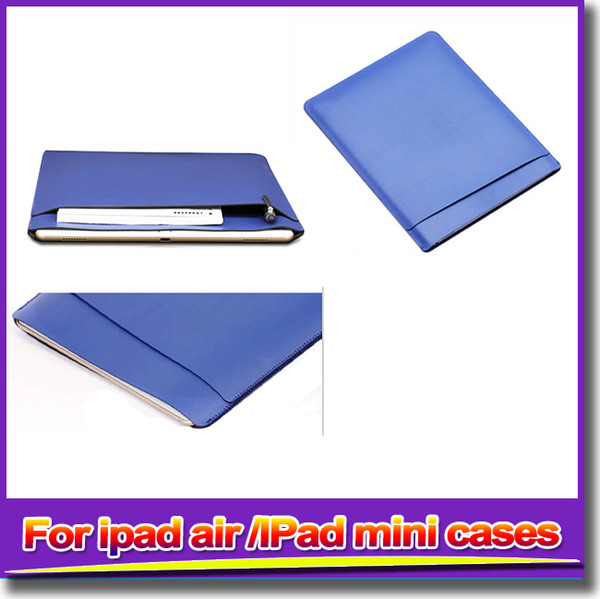 IPad leather cases simple style ipad mini cases cover protection case for ipad mini 2 3 4 ipad air 2