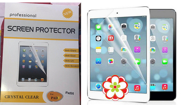 LCD Screen Protector Clear Matte Screen Film Guard Protection with Retail Package for Ipad mini 3 4 Ipad 2 3 4 5 6 air 2 Ipad Pro 9.7 10.5