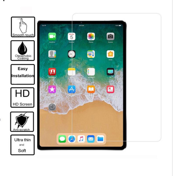 Tempered Glass For iPad Pro 11 9.7 10.5 9H 2.5D Screen Protector for ipad 9.7 2018 mini 4