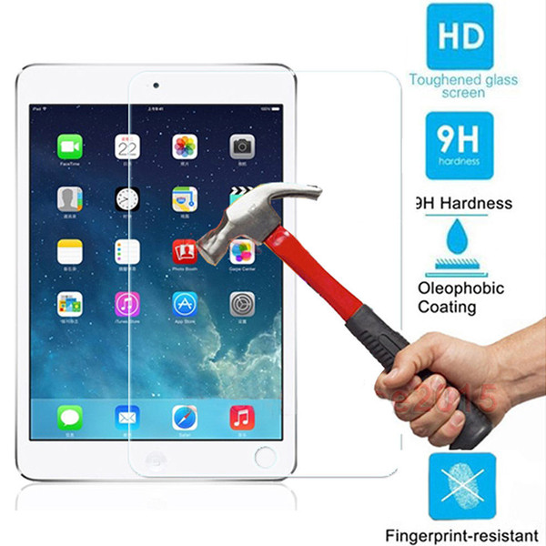 9H 2.5D Premium Tempered Glass HD Screen Protector Film For IPad 2 3 4 Air Mini Pro New Ipad Screen Protector