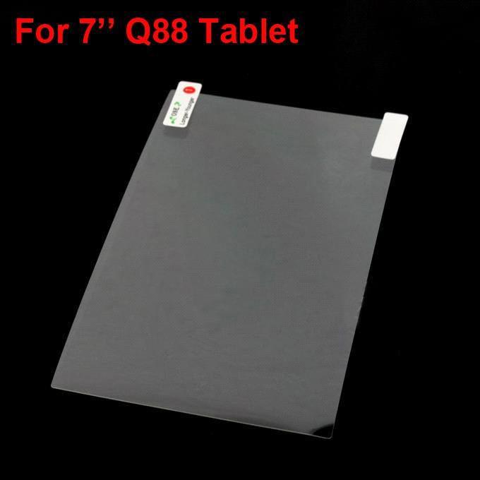 Clear transparent Screen Protector Film for 7 inch Q88 A13 A23 Tablet PC MID DHL Freeshipping MQ500