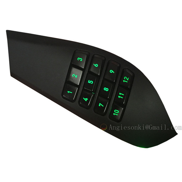 Mouse Side Panel with Buttons Case for Ra.zer Naga 2014 MMO Wired Gaming Mouse RZ01-01040100-R3U1