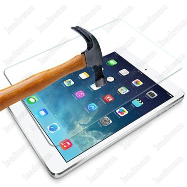 Shatter Proof Explosion Proof 9H 0.3mm Screen Protector Tempered Glass for iPad Pro 12.9/9.7inch No Retail Package free DHL