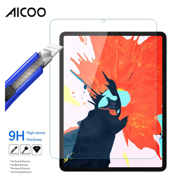 Tablet Tempered Glass Screen Protector Protective Explosion-Proof Film Glass for iPad Pro 11 Pro 12.9 2018 11 12.9 Inch with Retail Package