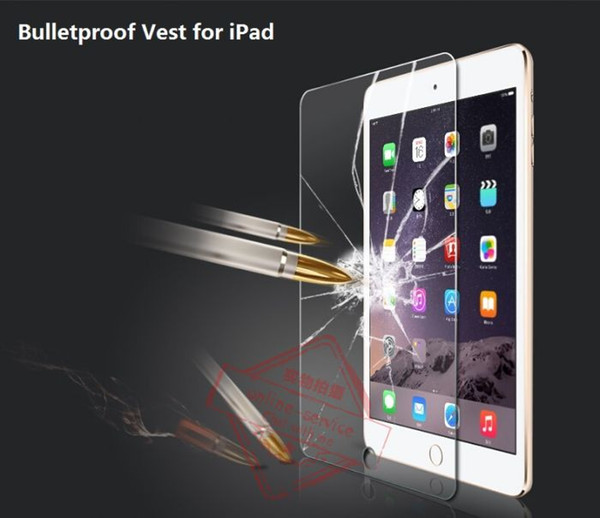 0.33mm 9H Tempered Toughened Glass Film Screen HD Protector For iPad 2 3 4 iPad mini 1 2 3 Retina iPad air 5 6