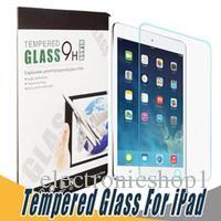 9H Tempered Glass Screen Protector Anti Shatter Screen Protector Film For iPad 5 6 Air Pro 2017 Mini 2 3 4