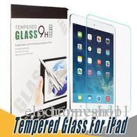 factory price Happy 9H Tempered Glass Screen Protector Anti Shatter Screen Protector Film For iPad 5 6 Air Pro 2017 Mini 2 3 4