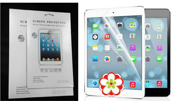 LCD Screen Protector Clear Screen Film with Retail Package for Ipad mini 1 2 3 4 Pro 9.7 10.5