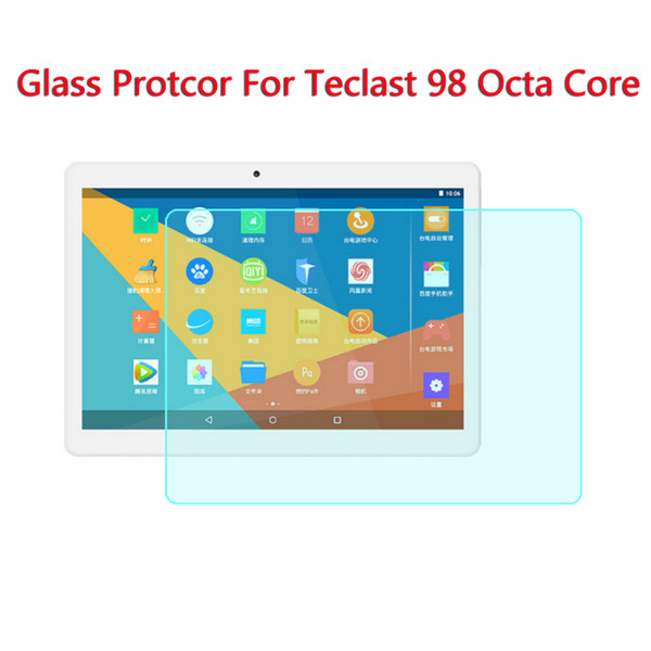 9H Tempered Glass Screen Protector For Teclest 98 4G Octa Core 10.1