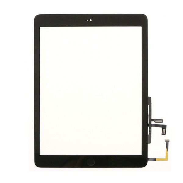 Original Material For iPad 2 3 4 5 Air Touch Screen Glass Digitizer Assembly with Home Button and 3M Adhesive & Free DHL