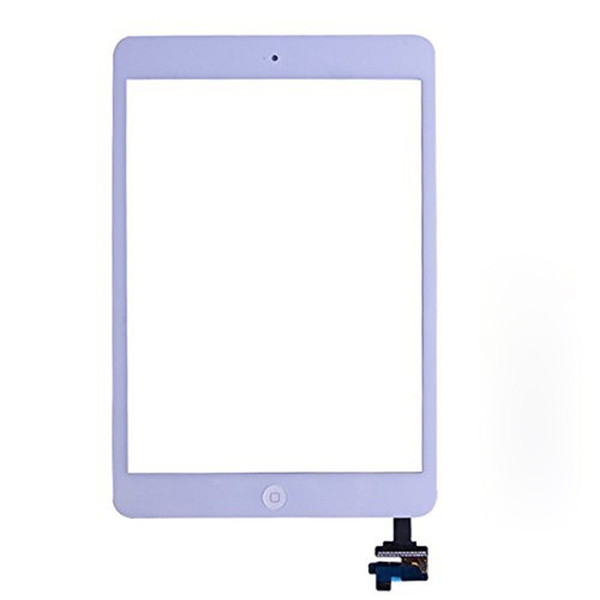 100% New Touch Screen Glass Panel with Digitizer with ic Connector Buttons for iPad Mini 2