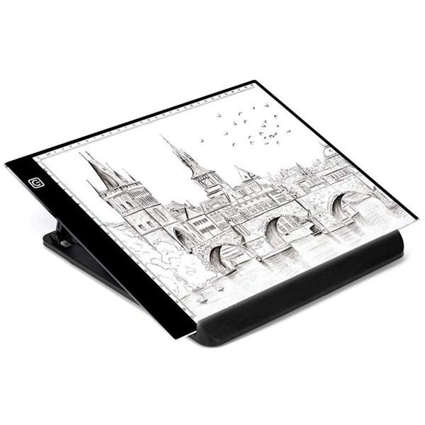 A4 Drawing Light Board for Diamond Painting Kits,Tracing Light Pad Box,Table Copy Pad (USB Power,Adjustable Brightness,LED Art