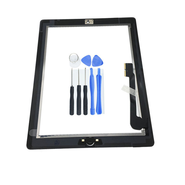 For ipad 3 Touchscreen Touch Screen Digitizer Replacement Part For ipad 3 Tablet touch panel & Tools