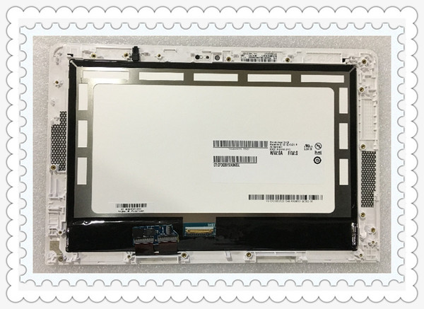 Wholesale- free shipping new FOR Pavilion x2 210 G1 G2 10-N121TU 10N lcd touch screen assembly red White frame B101EAN01.8 EDP30pin