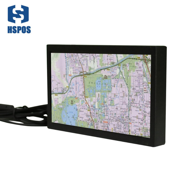 High temperature resistance 7inch LED Display can support industrial numerical control etc multiple scenarios