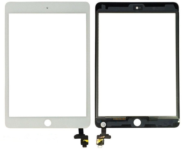 AAA Quatity For ipad mini3 Touch Screen Digitizer Assembly Touch Panel IC Flex Cable Camera Bracket Replacement Free Shipping