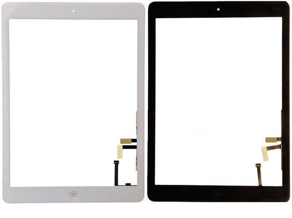 For iPad 2 3 4 5 Air ipad mini 1 2 3 Touch Screen Digitizer Assembly with Home Button and 3M Adhesive Replacement