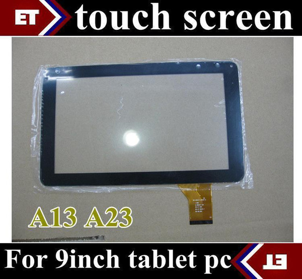 1PCS Replacement 9 inch original Touch Screen with Glass Digitizer for 9 inch Allwinner A13 A23 Tablet PC Free Shipping #2 TC7