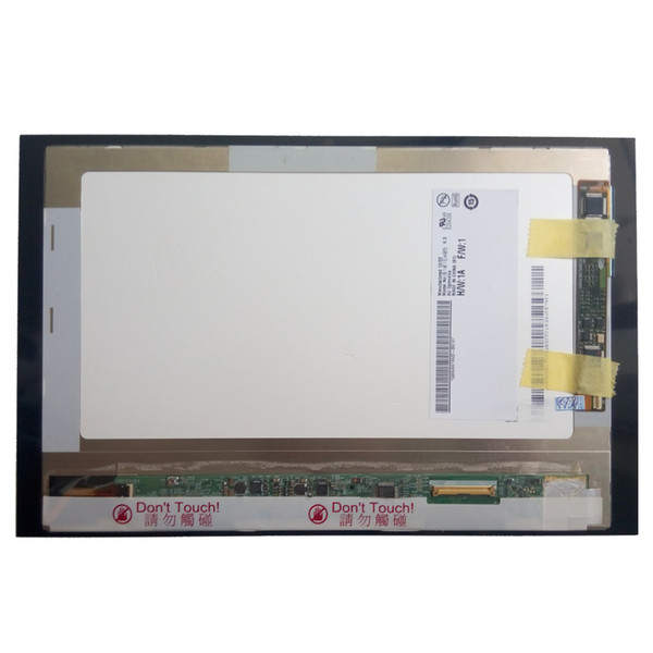 Free Shipping! 1PC Original New 10.1inch LCD Display With Touch Screen Digitizer Assembly B101EW05 For Tablet PC Acer W500