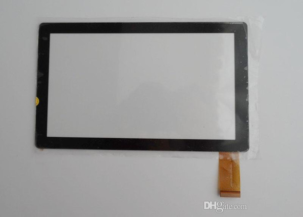 100PCS NEW Front Touch Screen Glass Digitizer Replacement For Q88 Allwinner A13 A23 7