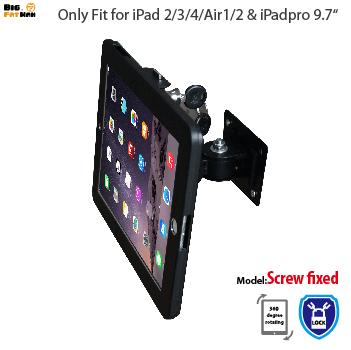 for iPad wall mounting for iPad tablet display stand holder brace wall mount holder for ipad 34 air A plurality of angles stand