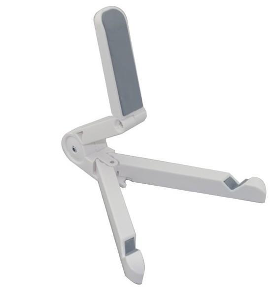 Portable Folding Stand Holder Support for iPad / iPad 2 / New iPad / Samsung Tablets white/black