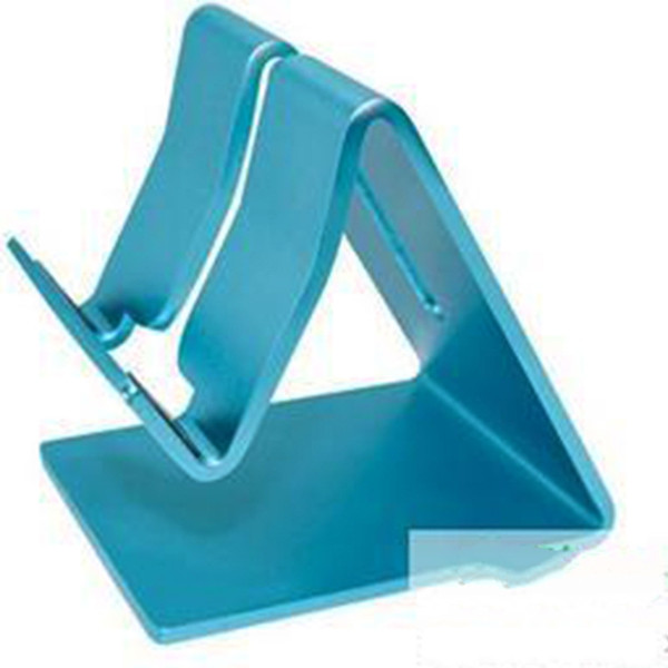 Universal Aluminum Metal Cell Phone Tablets PC iPad Desk Stand Holder Blue Bracket Holders For iPad iPhone Samsung Q88