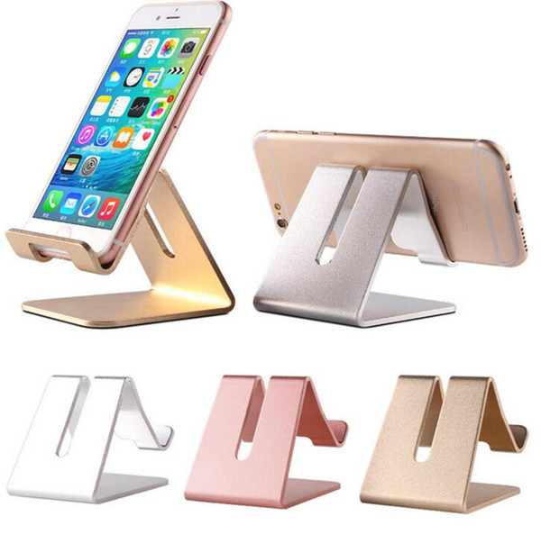 wholesale iPad/mobile universal desktop tablet bracket metal lazy mobile phone bracket 3Color random free shipping