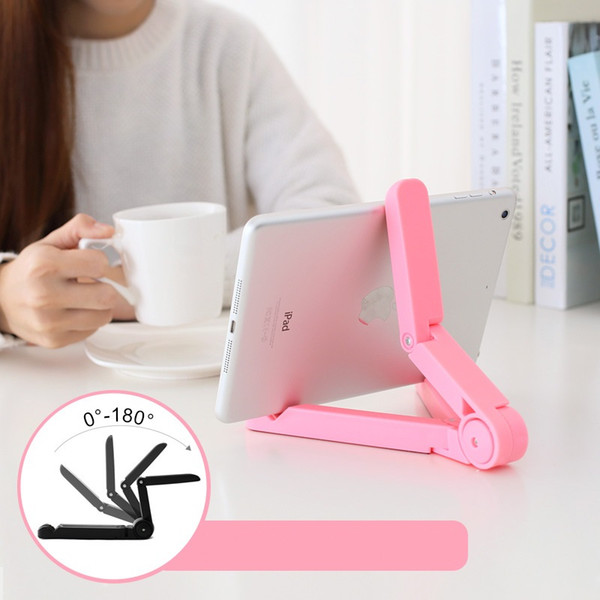 Universal Portable Adjustable Fold-up Stand Holder for iPad Mini Air Samsung Galaxy Tab Tablet PC Kindle