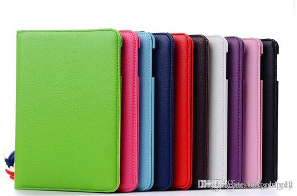 360 Degree Rotation smart Stand PU Leather Case Cover For Apple ipad 4 5 6 air air 2 ipad pro 9.7' mini Retina