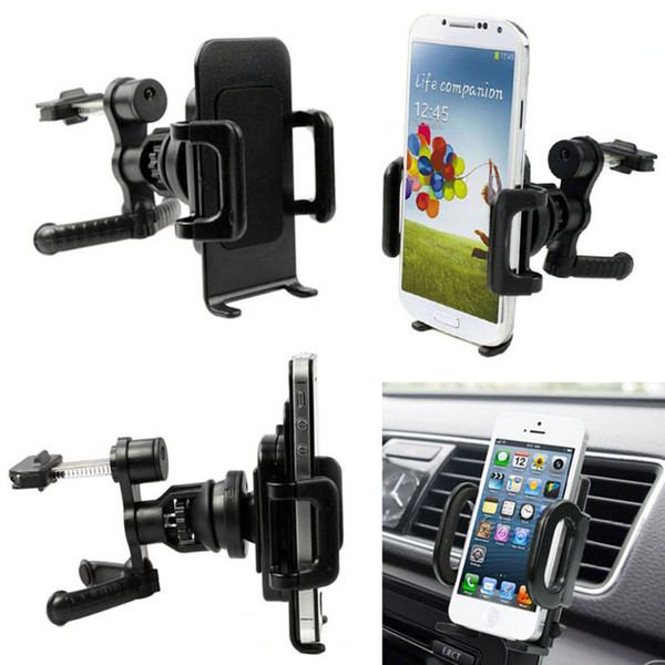 New 360 Degree Car Air Vent Mount Cradle Holder Stand For Mobile Cell Phone GPS Dave