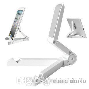 Universal Fold-up Adjustable Stand Holder For Apple iPad Mini/Kindle Fire/Galaxy Samsung Tablet PC Stands Free DHL