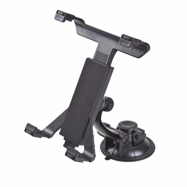 Wholesale- New Universal PC GPS Car Windshield Back Seat Headrest Table Mount Tablet Holder For iPad 2/3/4/5 Tablet Stand Black Wholesale