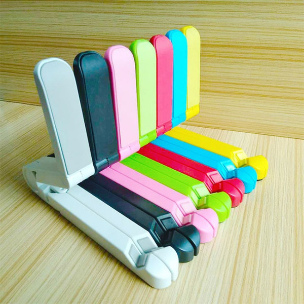 New Mobile Phone Stand Holder Rotate Foldable Desktop Tablet PC Lazy Support Holder Bracket For Apple iPhone Samsung free ship